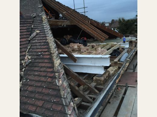 Roof work for Hainault home extension