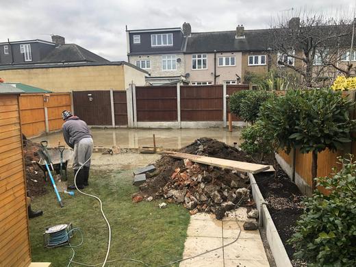 Two-storey extension project in Barking